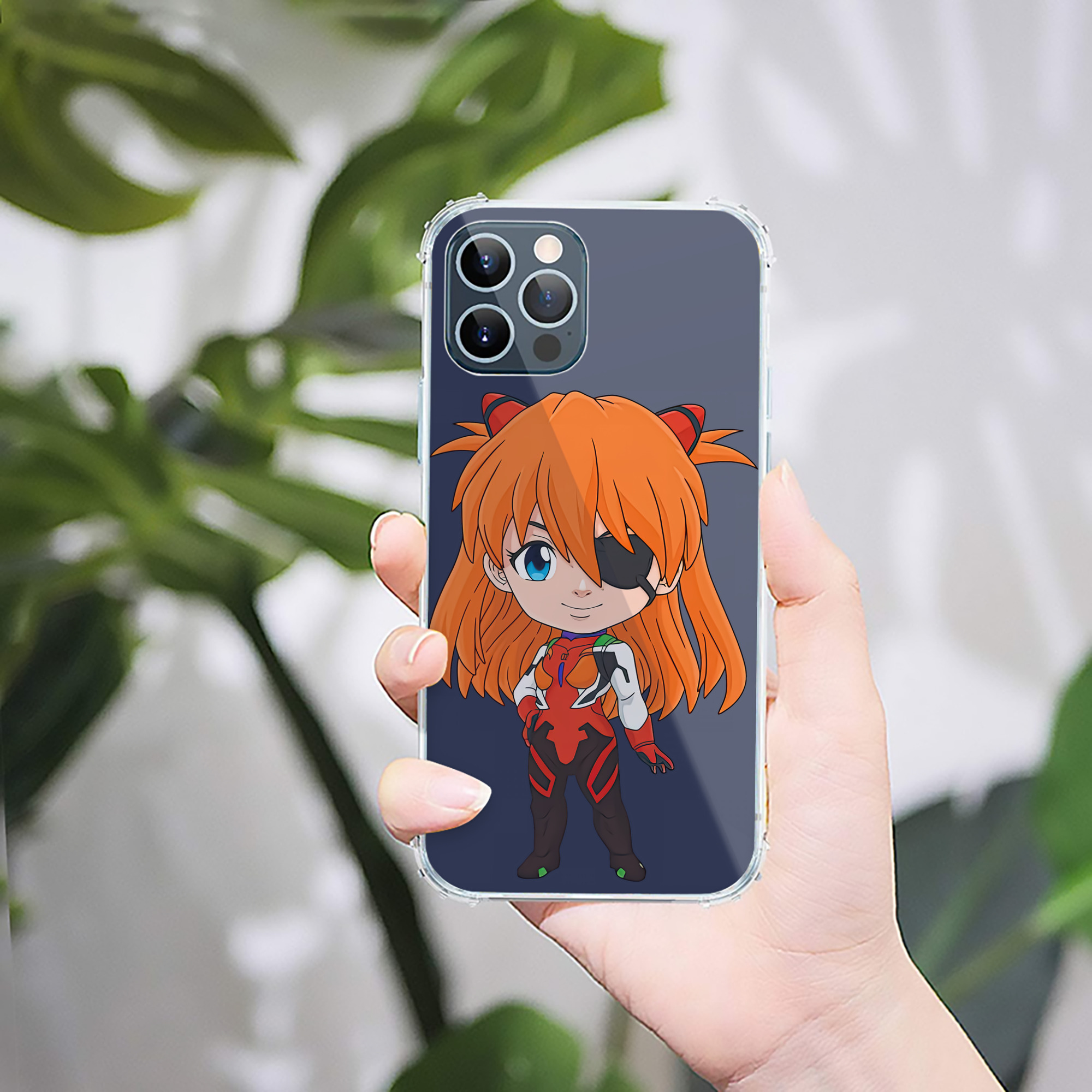 （画像用） EVA 新世紀エヴァンゲリオン 【iPhone 12シリーズ対応】透明スマホケース（クリアソフトケース）